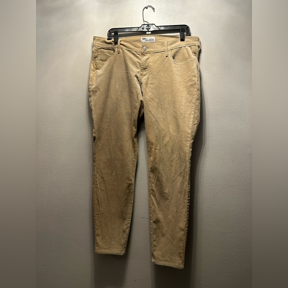 Old Navy Corduroy The Rockstar Jeans Size 16 (ON20)